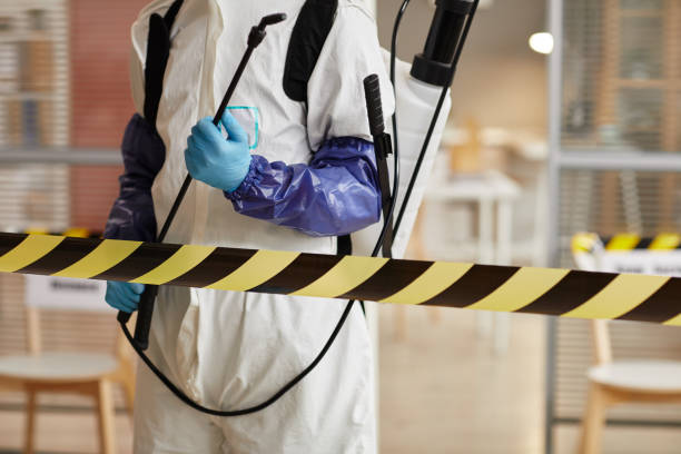 Professional Biohazard technician working in Audubon, NJ
